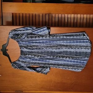 Kristin Nicole Relaxed fit short dress